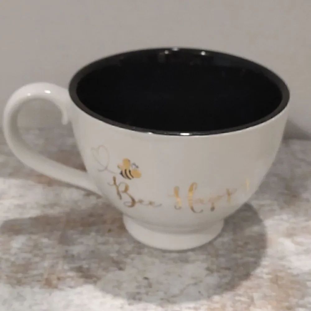 👍 Bee Happy Mug. C7 - Picture 3 of 5